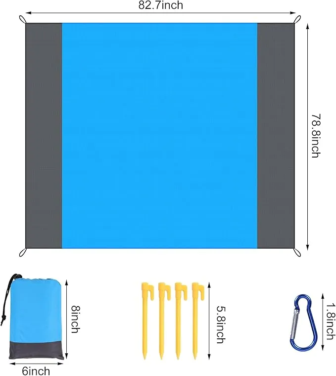 2 Pack Inflatable Beach Mat Lounge Chair - Flocking Camping Leisure Lounger Back Pillow - Portable Beach Reclining Lounger for Lawn Outdoors Camping Picnic Travel