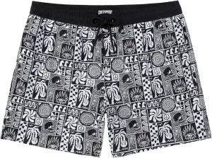 5 Inch Inseam Swimming Shorts Mens Gradient Swim Trunks with Mesh Liner Bathing Suit for Men Vacation