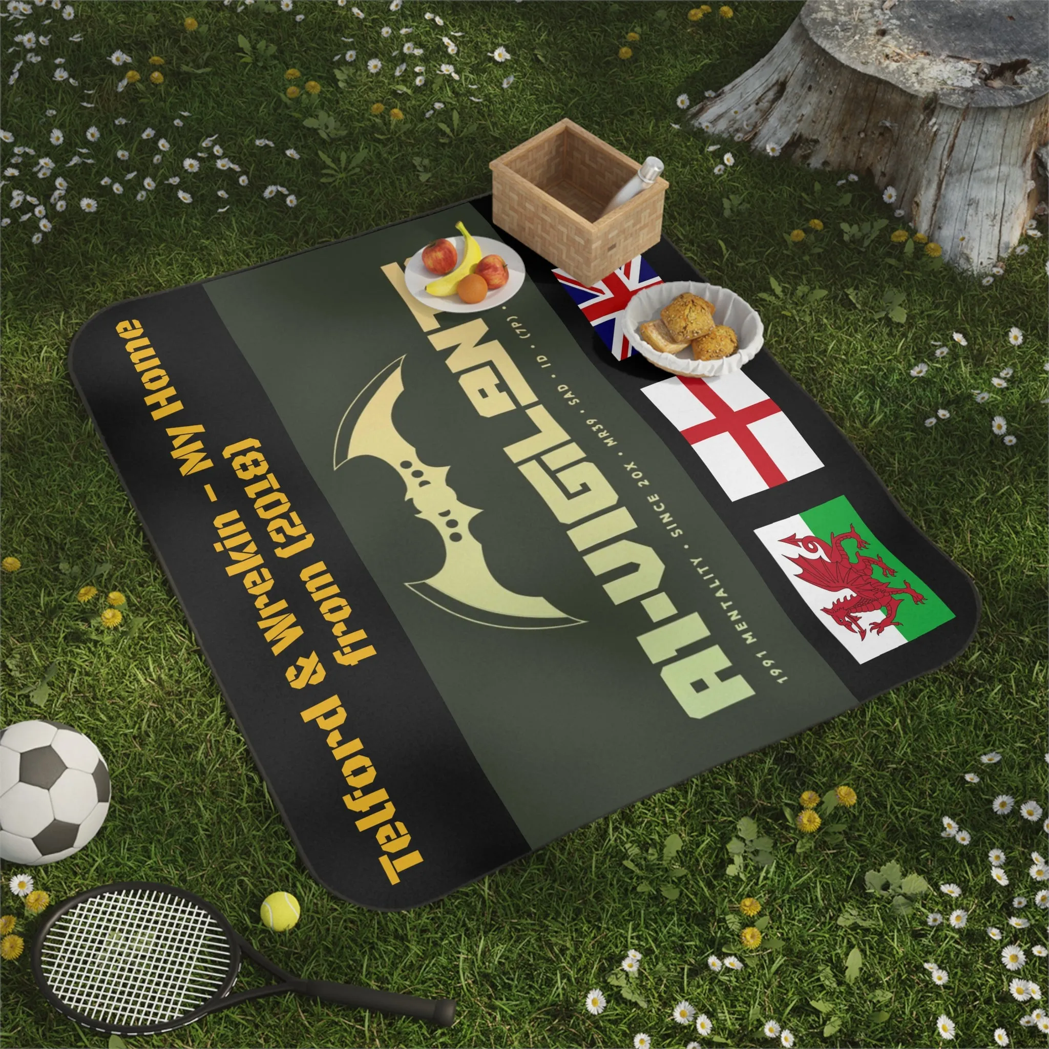 A1 Vigilante my home Picnic Blanket