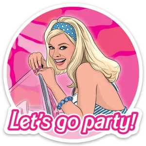 Barbie Sticker
