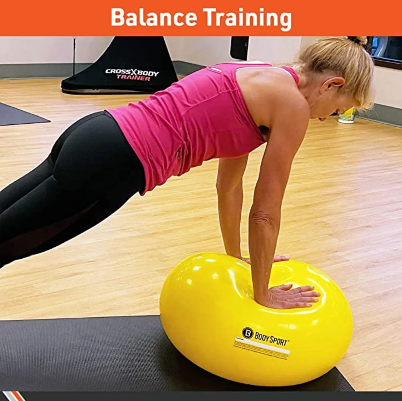 BodySport - Inflatable Donut Ball