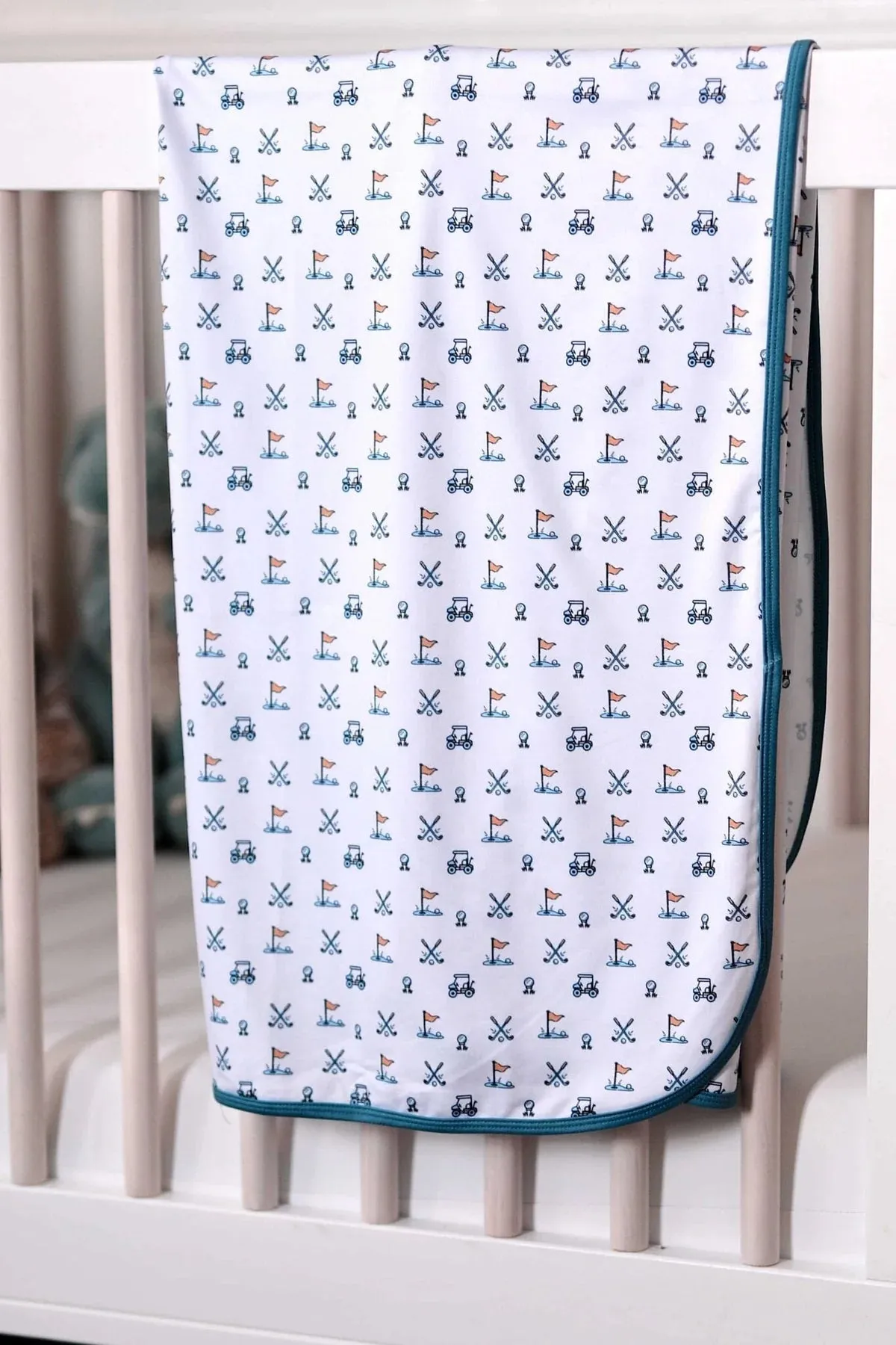 [Burlebo] Baby Swaddle - Hole In One