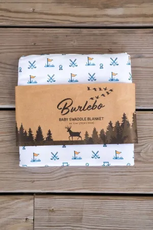 [Burlebo] Baby Swaddle - Hole In One