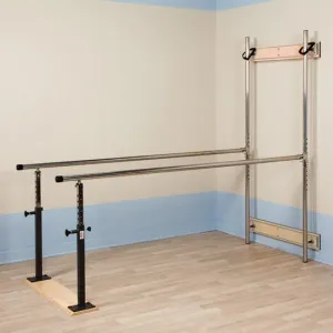 Clinton Industries Wall Mounted Folding Parallel Bars