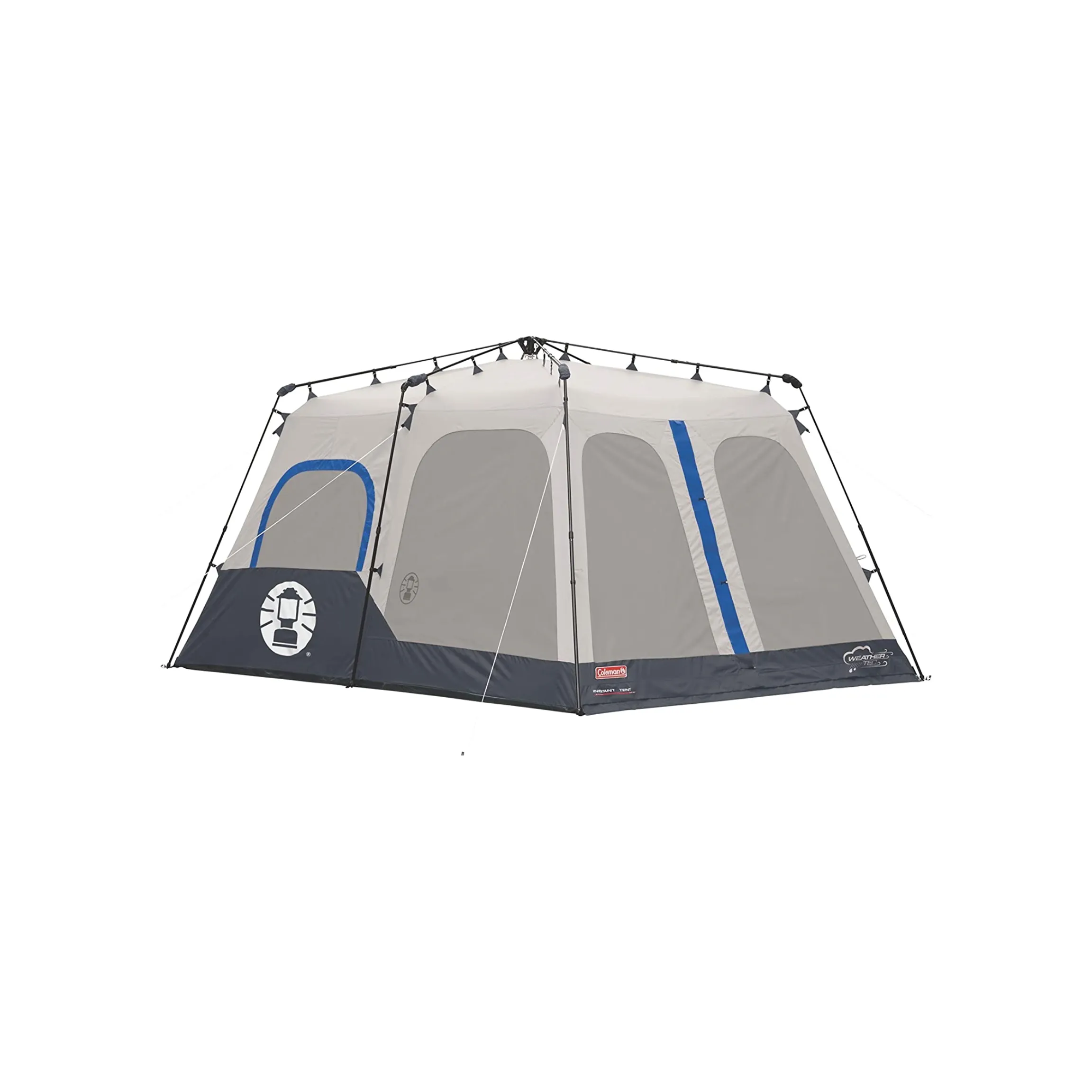 Coleman 8-Person Tent, Instant Family Tent, Blue