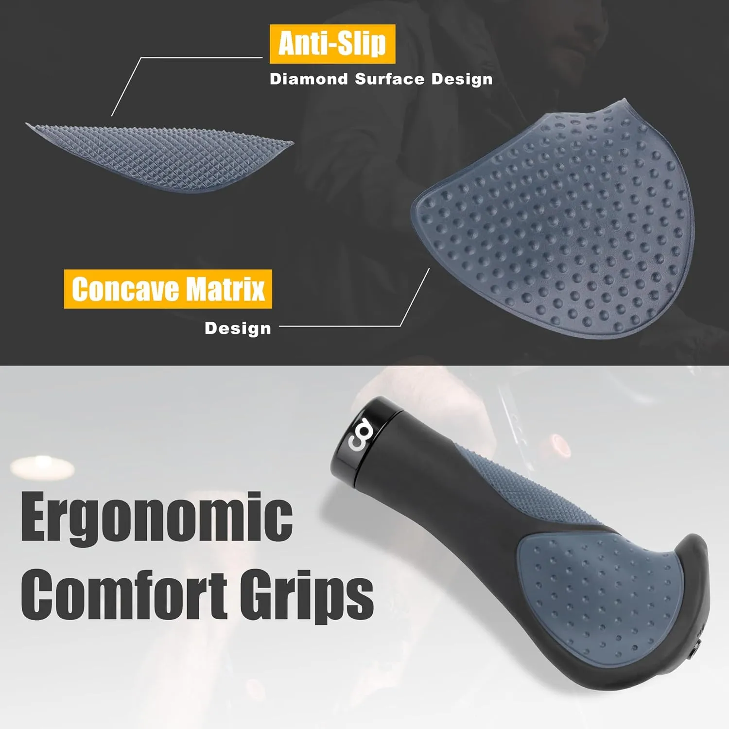 CyclingDeal 1 Pair of Handlebar Extenders for Indoor Exercise Bike - Great Handlebar Extension Accessory for Peloton - Compatible with Bicycle Handlebar Grips