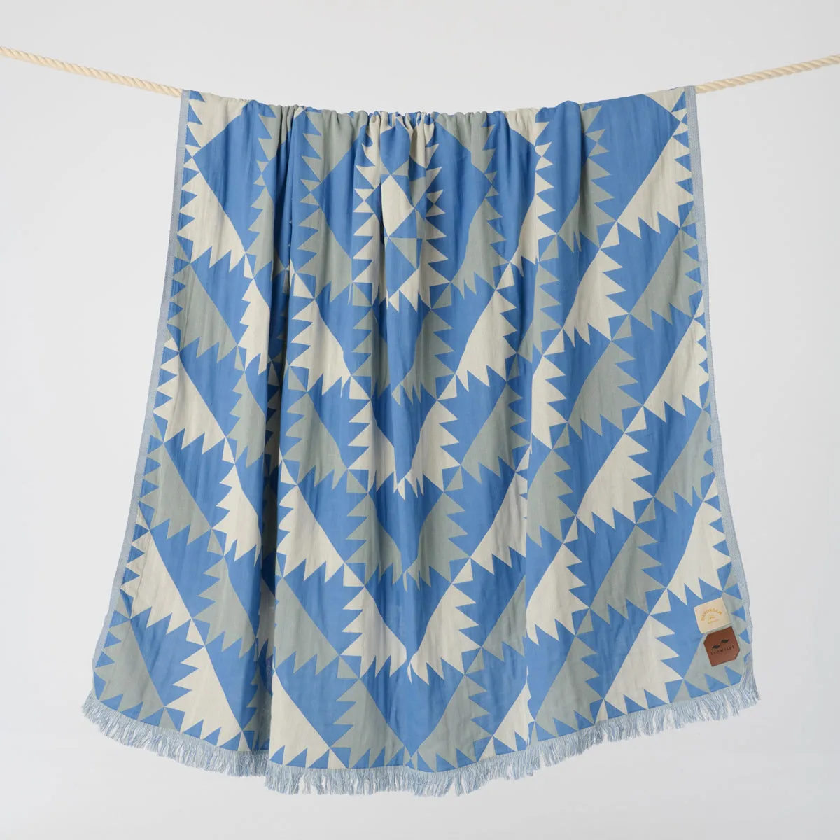 Daydream Driftweave Blanket - Lagoon