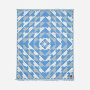 Daydream Driftweave Blanket - Lagoon
