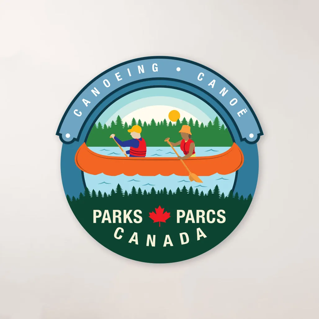 Decal - Canoeing
