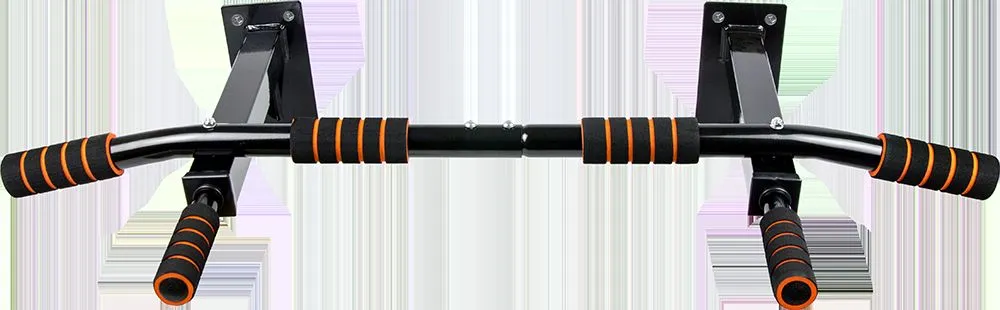 Heavy Duty Wall-Mounted Pull Up Bar, Stainless Steel