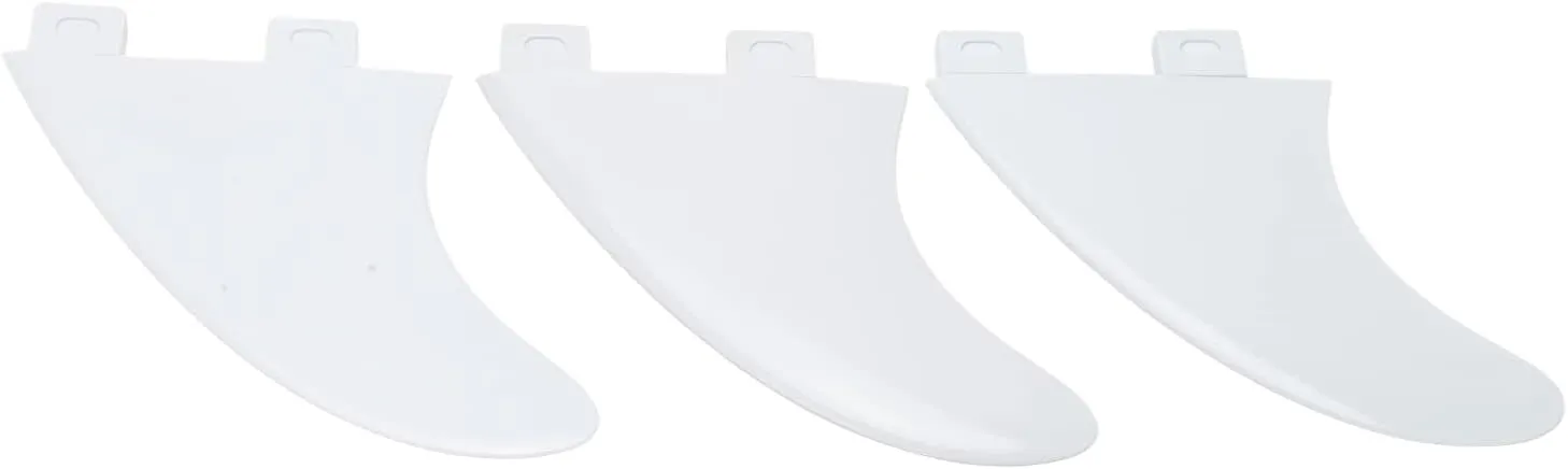 Keenso Inflatable Surfboard Fin, 3PCS Exquisite Increase Stability Flexible Paddle Board Fin for Outdoor