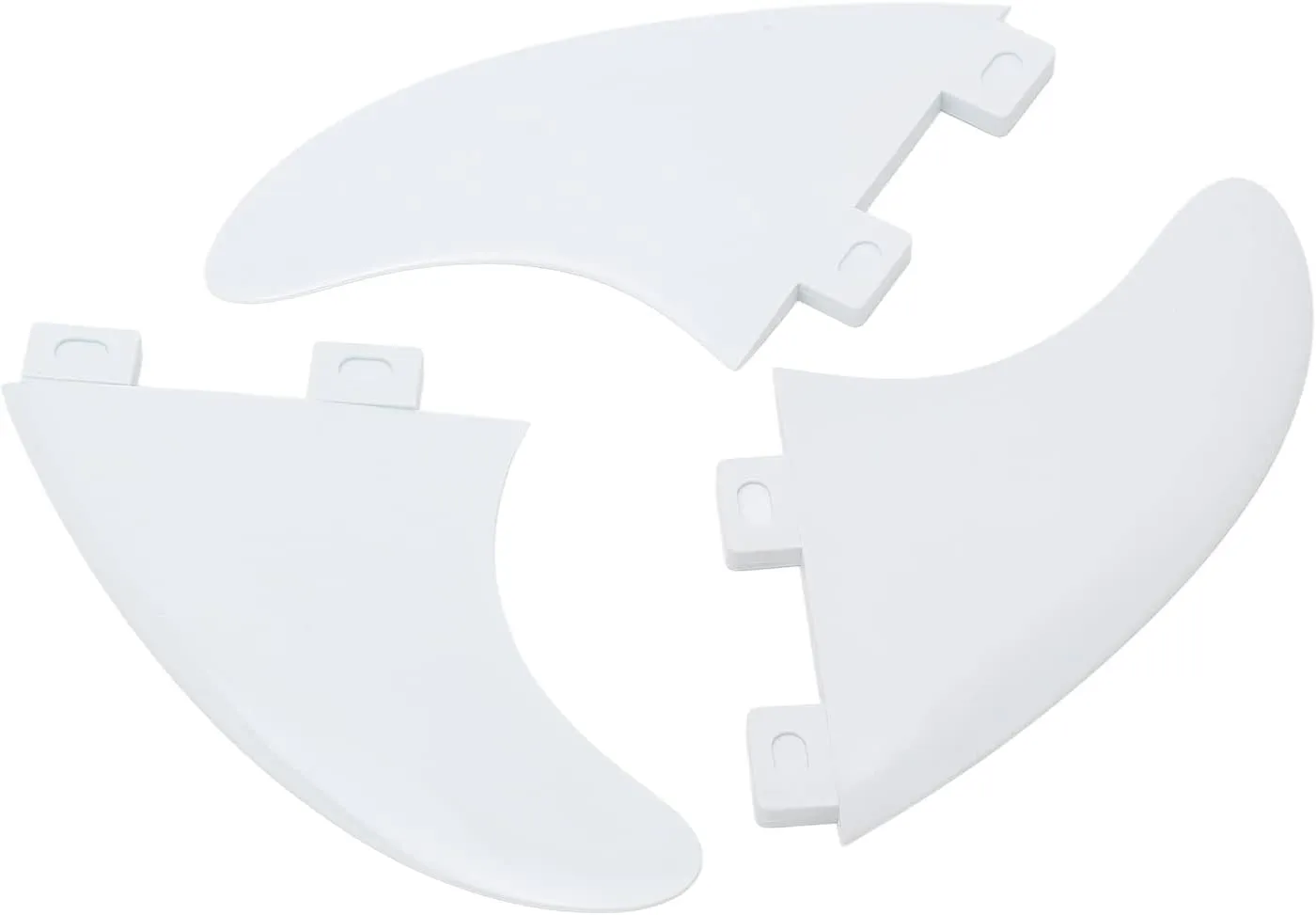 Keenso Inflatable Surfboard Fin, 3PCS Exquisite Increase Stability Flexible Paddle Board Fin for Outdoor