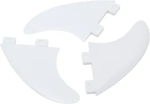 Keenso Inflatable Surfboard Fin, 3PCS Exquisite Increase Stability Flexible Paddle Board Fin for Outdoor