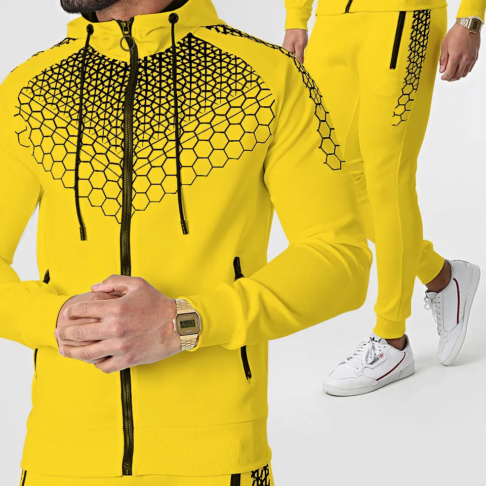 Moisture Wicking Hoodie Two-Piece Suit
