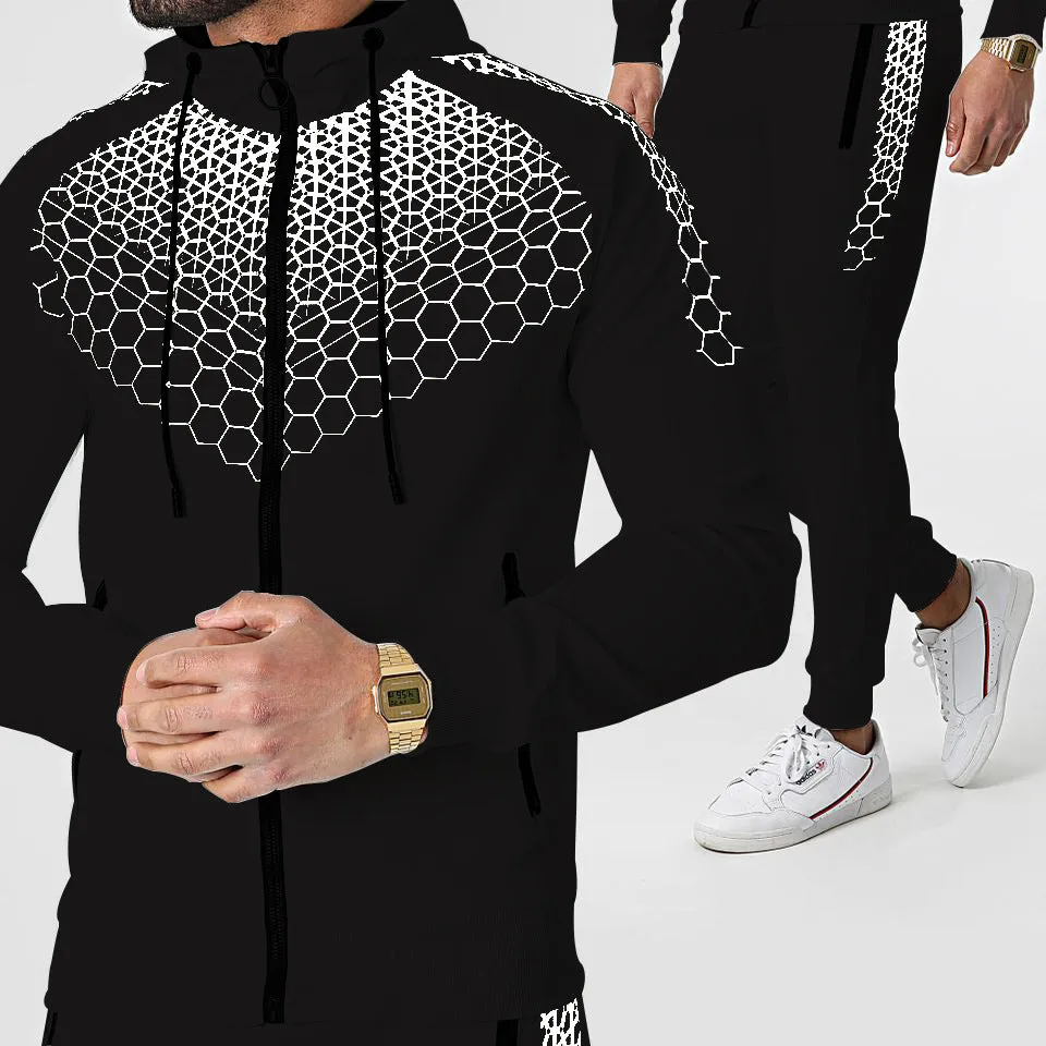 Moisture Wicking Hoodie Two-Piece Suit