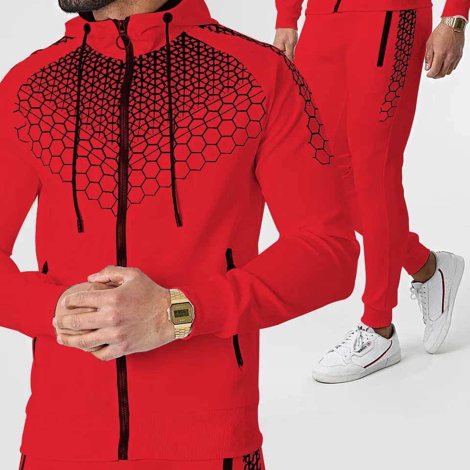 Moisture Wicking Hoodie Two-Piece Suit