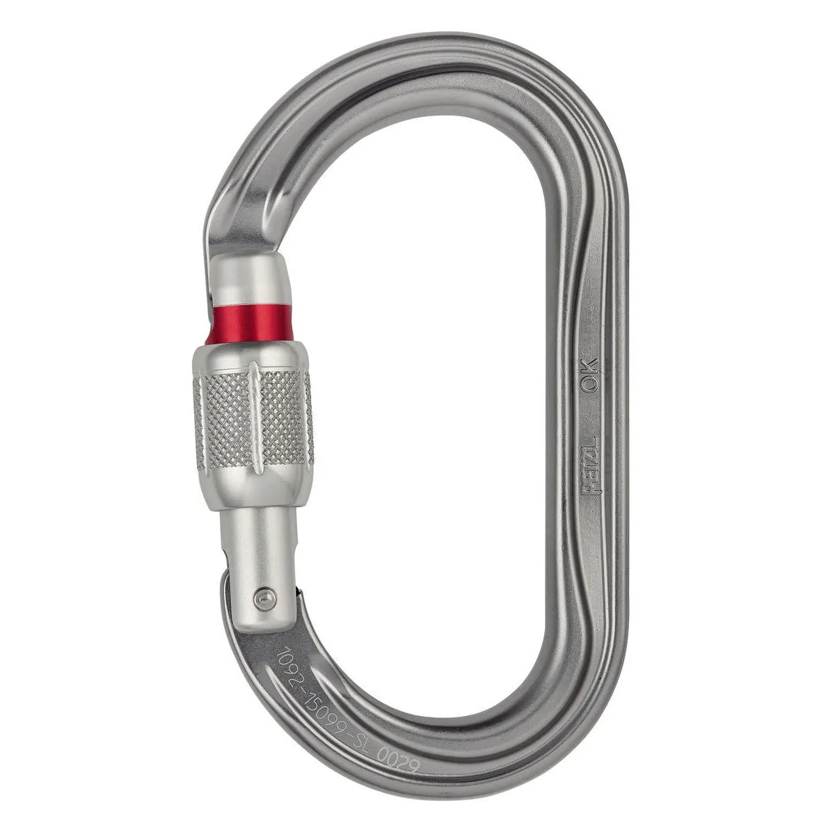 OK Screw-Lock Oval Carabiner