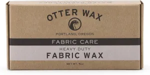 Otter Wax Fabric Wax Bar | Large Bar | Durable Rain Protection | Made in the USA | Waterproof Canvas, Shoes, Hats, Jacket, Bags, Outdoor Gear, Clothing | All-Natural & Effective Beeswax Waterproofer