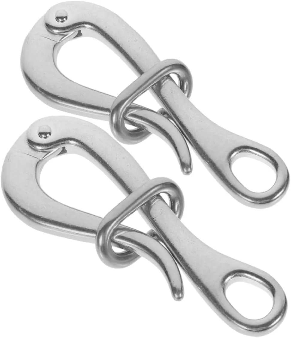 Quick Release Rafts Hook Stainless Hook Outdoor Sailing Hook Sailing Boat Yacht Hook Sturdy