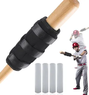 Swing Brick Bat Weight for Baseball Youth Adult, Adjustable 5.6~22.6OZ with 4PCS Metal Bars Removable, Softball Baseball Bat Weights, Batting Weight for Swing Training, Fits All Standard Bats
