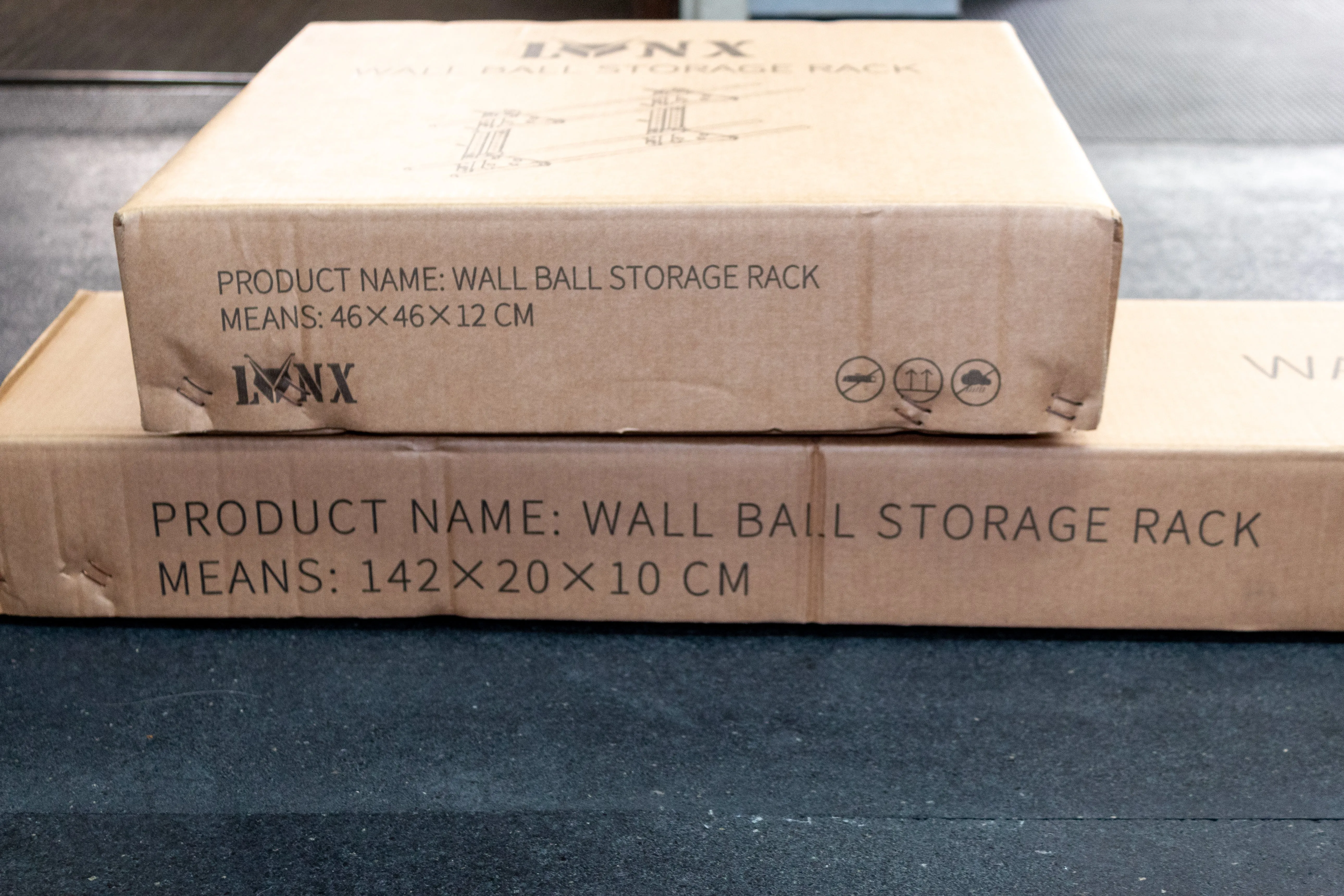 Wall Mounted Ball Storage - 52"