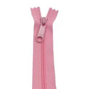 YKK Zip for bags colour 513 Pink